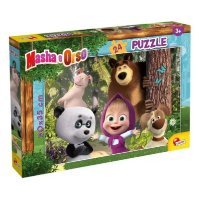 Puzzle 24 el. Masza i Nied�wied� 2 Lisciani