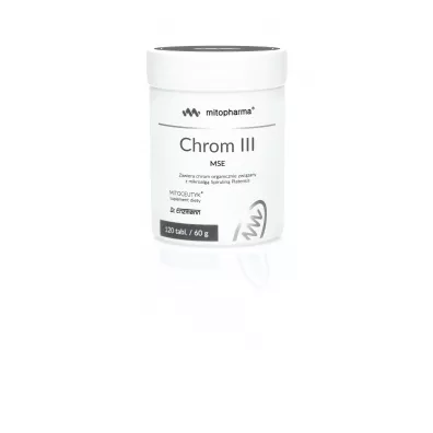Dr. Enzmann Mse Chrom Tr�jwarto�ciowy suplement diety 120 tab.