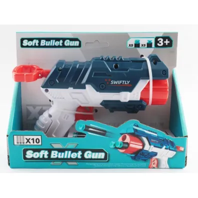 Pistolet na pociski Soft 10 szt Madej