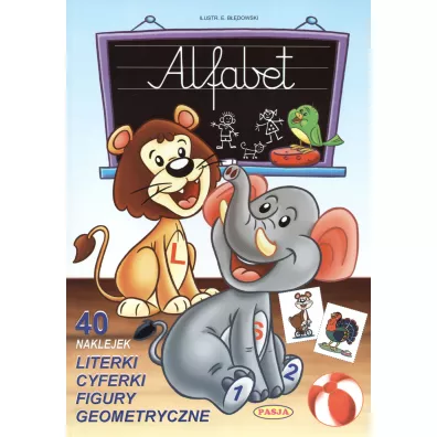 Alfabet 60 naklejek