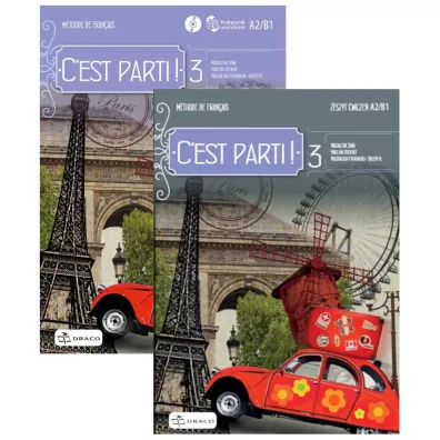 C`est parti! 3. Podr�cznik wieloletni + CD i zeszyt �wicze� do j�zyka francuskiego - Magdalena Sowa, Ma�gorzata  Piotrowska-Skrzypek, Marlena  Deckert