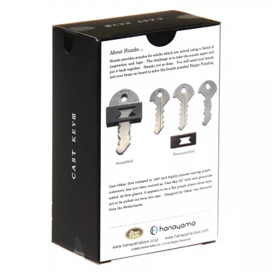 �amig��wka Huzzle Cast Key III poziom 6/6 Hanayama