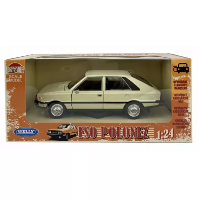 Polonez FSO 1:24 3 kolory Welly