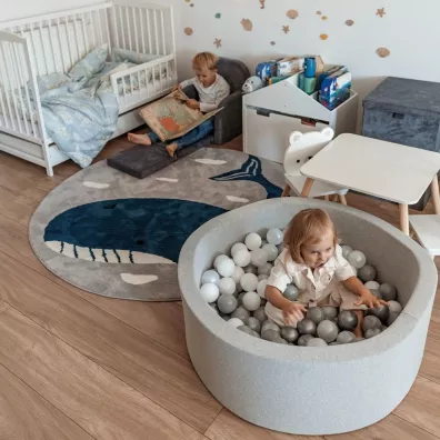 Basen z kulkami, bawe�na Luna Bambini