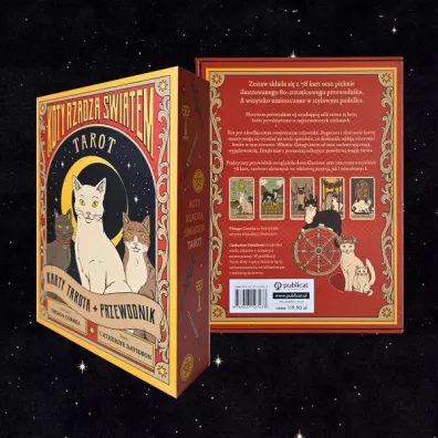 Tarot: Koty rz�dz� �wiatem. Karty + przewodnik
