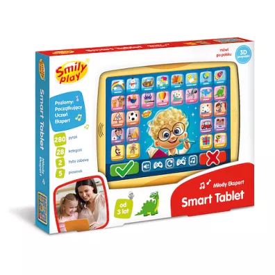 Zabawka edukacyjna tablet B/0 36x5/x27 ekspert SMILY PLAY SP98302