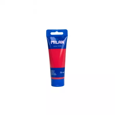 Milan Farba akrylowa w tubce koralowa czerwie� 75ml