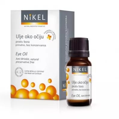 Nikel Olejek z kwiat�w dzikiej r�y i passiflora pod oczy niweluj�cy zmarszczki, rozja�niaj�cy cienie, naturalny 10 ml