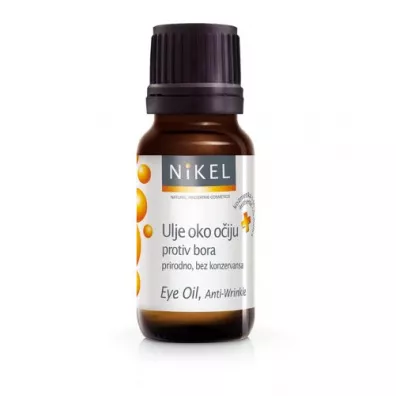 Nikel Olejek z kwiat�w dzikiej r�y i passiflora pod oczy niweluj�cy zmarszczki, rozja�niaj�cy cienie, naturalny 10 ml