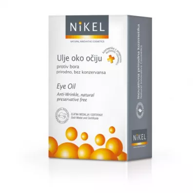 Nikel Olejek z kwiat�w dzikiej r�y i passiflora pod oczy niweluj�cy zmarszczki, rozja�niaj�cy cienie, naturalny 10 ml