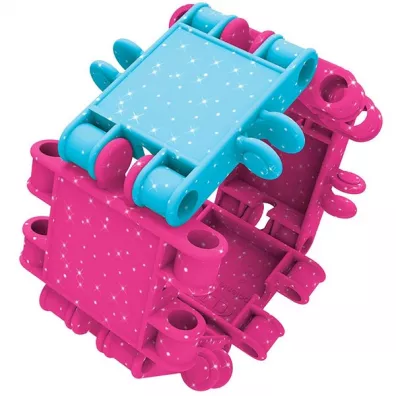 Klocki konstrukcyjne 8w1 - Glitter