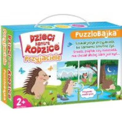 Puzzle Dzieci kontra Rodzice. Puzzlobajka. Przyjaciele Kangur
