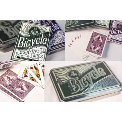 Karty Retro Tin Gift Set