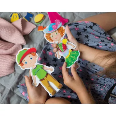 Puzzle Gra magnetyczna - Modnisie Roter Kafer