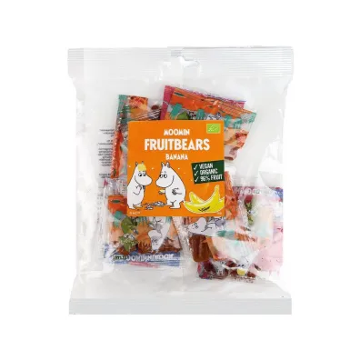 Moomin �elki owocowe, Banan 8 x 10 g Bio