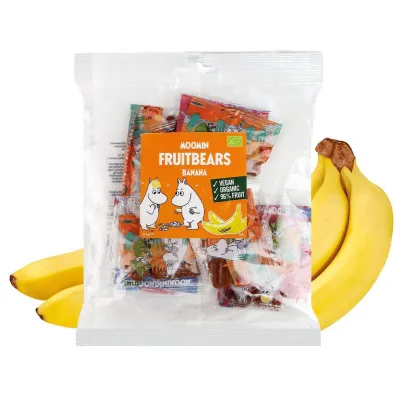 Moomin �elki owocowe, Banan 8 x 10 g Bio