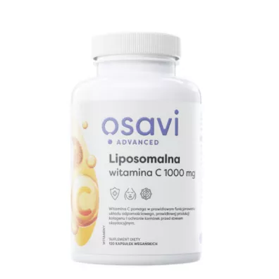 Osavi Liposomalna Witamina C 1000 mg - suplement diety 120 kaps.