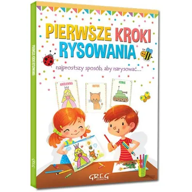 Malowanki z kolorowym wzorem. Pierwsze kroki rysowania. Najprostszy spos�b, aby narysowa�…