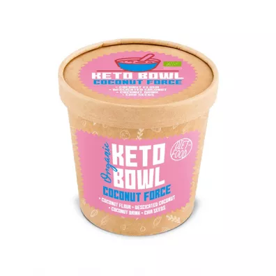 Diet-Food Alternatywa owsianki keto bowl o smaku kokosowym w kubku 70 g Bio