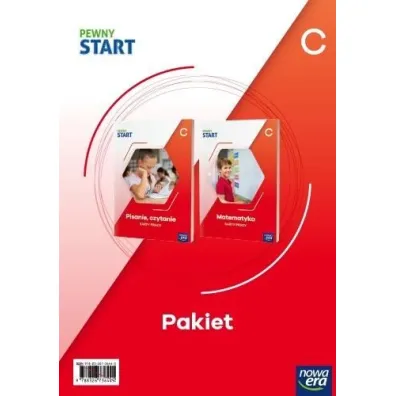 Pakiet Pewny start. Poziom C. Czytanie, pisanie. Matematyka