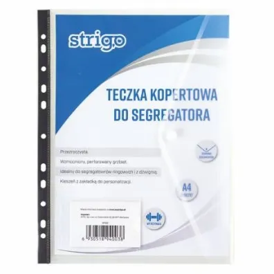 Strigo Teczka kopertowa PP do segregatora A4