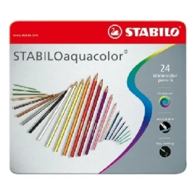 Stabilo Kredki akwarelowe Aquacolor 24 kolory