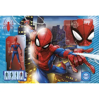 Puzzle 24 el. Maxi SuperColor. Spider-man Clementoni