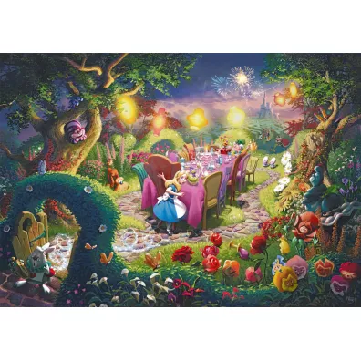 Puzzle 6000 el. THOMAS KINKADE Alicja w Krainie Czar�w (Disney) Schmidt