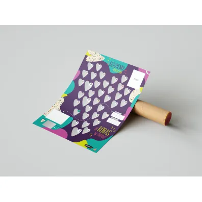 Plakat: B�dziemy Rodzicami! 550x50x50 mm