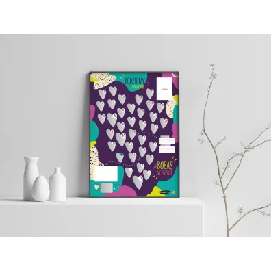 Plakat: B�dziemy Rodzicami! 550x50x50 mm