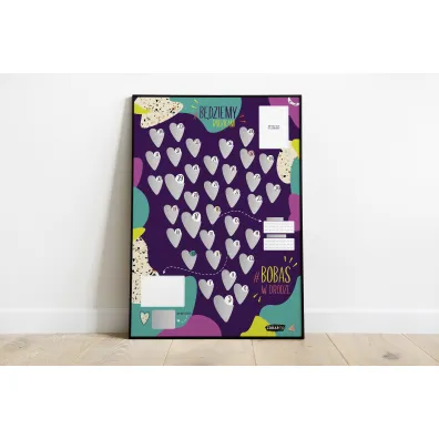 Plakat: B�dziemy Rodzicami! 550x50x50 mm