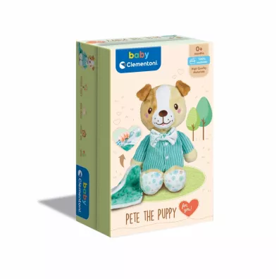 Plush in the box Piesek Clementoni