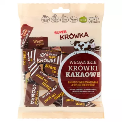 Super Kr�wka Kr�wki bezmleczne kakaowe 150 g Bio