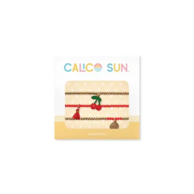 Zestaw Bransoletek Riley - Wisienki Calico Sun