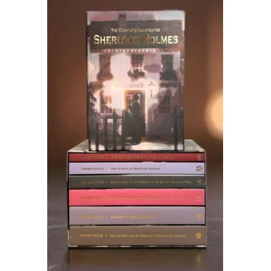 Pakiet The Complete Illustrated Sherlock Holmes. Wordsworth Box Sets wer. angielska - Artur Conan Doyle