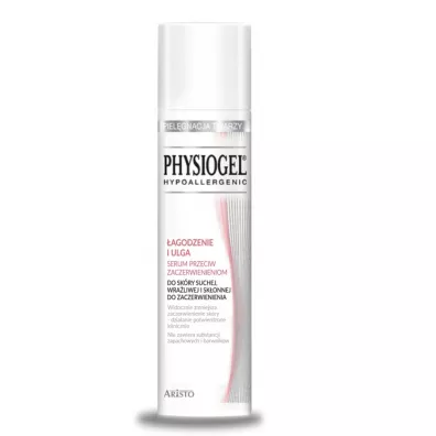 Physiogel agodzenie i Ulga serum do twarzy przeciw zaczerwienieniom 30 ml