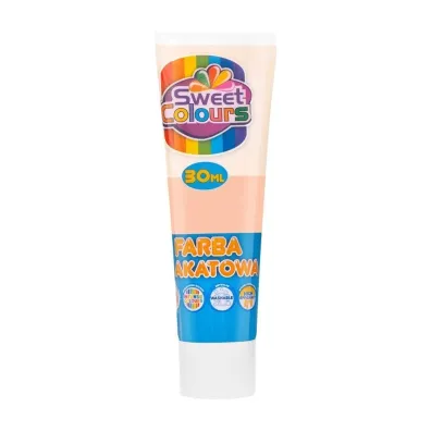 Sweet colours Farba plakatowa w tubie cielista 30 ml