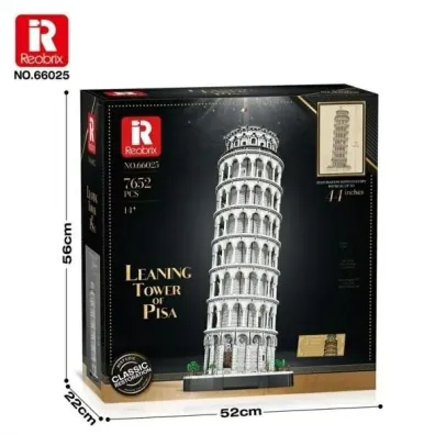 Klocki Tower of Pisa 7652el