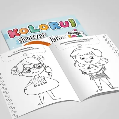 Koloruj S�oneczne lato