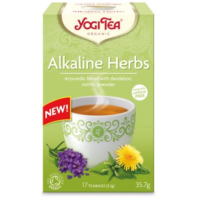 Yogi Tea Herbatka zioła alkaliczne (alkaline herbs) 17 x 2,1 g Bio