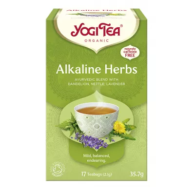 Yogi Tea Herbatka zio�a alkaliczne (alkaline herbs) 17 x 2.1 g Bio