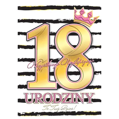 Henry KARNET URODZINY 18 A5 Z KOP ZLOC PRISON PINK HE