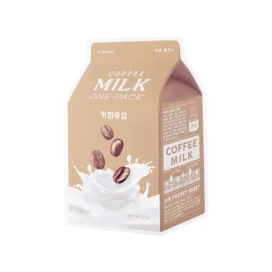 APieu Milk One-pack uj�drniaj�ca maseczka w p�achcie Coffee 20 g