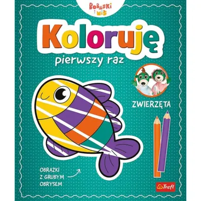 Koloruj� pierwszy raz Zwierz�ta Ks08400 - Martyna Jelonek