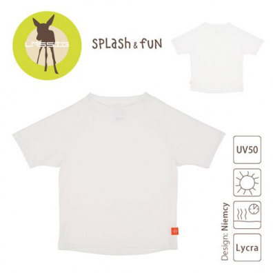 Lassig Koszulka T-shirt do pywania White UV 50+ 36 m-cy