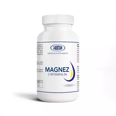 Jantar Magnez z witamin� B6 Suplement diety 60 kaps.