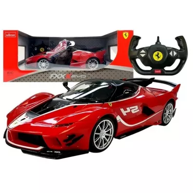 Auto R/C Ferrari Rastar 1:14 czerwone Leantoys