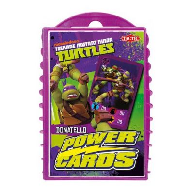 Power Cards: Turtles Donatello 40860 p10. TACTIC/ cena za 1szt.