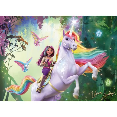 Puzzle dla dzieci 100 el. XXL Unicorn Academy Ravensburger