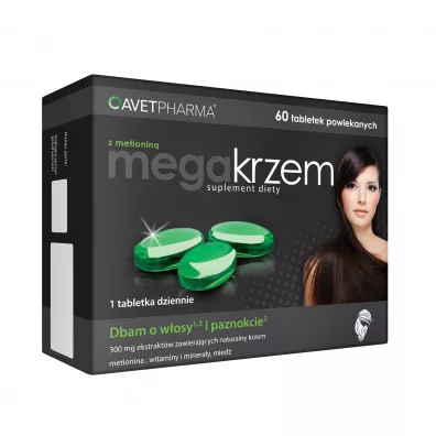 Avet Pharma Mega Krzem Suplement diety 60 kaps.